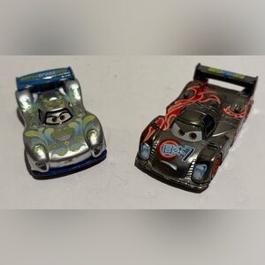 Disney Pixar Cars 2 Shu Todoroki and Carla Veloso Grand Prix Loose Die Cast